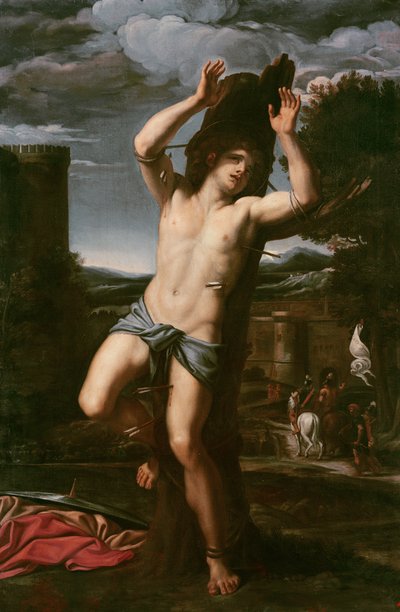 O martírio de são Sebastião de Annibale Carracci